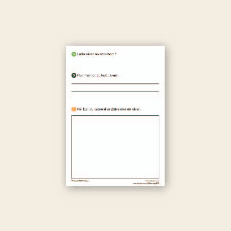 Lær om ulv - 3 nivådelte e-bøker (digitale filer/PDF)